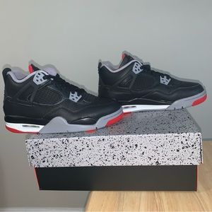 Air Jordan 4 Retro Bred Reimagined GS Shoes